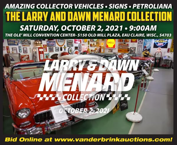 Vanderbrink Auctions Menard Collection